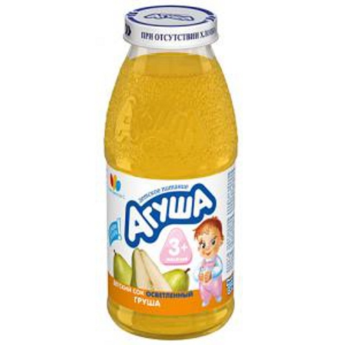 Сок детский "Агуша" груша 150мл без сахара