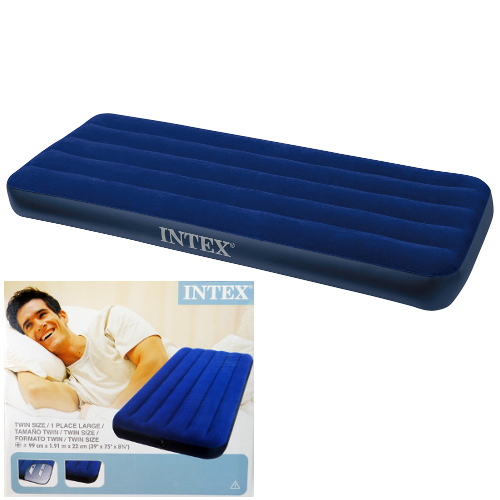 Надувная кровать (матрас) Intex флокир Classic Downy 76х191х22см 68950