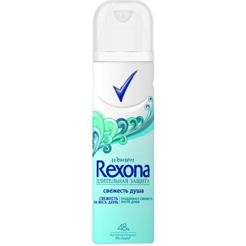 Дезодорант-антиперспирант "Rexona" (Рексона) Свежесть душа 150мл спрей