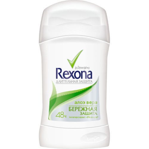 Дезодорант-антиперспирант "Rexona" (Рексона) Защита на 48ч алоэ вера 40мл стик
