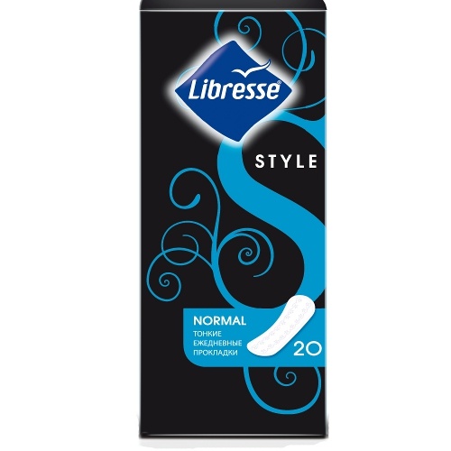 Прокладки ежедневные "Libresse" (Либресс) Style Normal 20шт