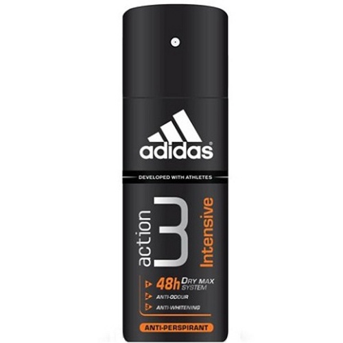 Дезодорант-антиперспирант "Adidas" (Адидас) MEN Action 3 Intensive 150мл спрей