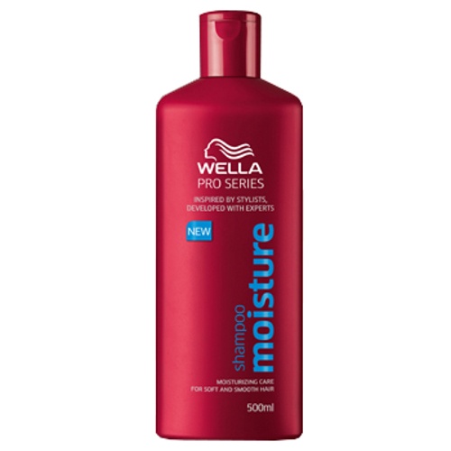 Шампунь "Wella" (Велла) Pro Series Moisture для увлажнения сухих и ломких волос 500мл