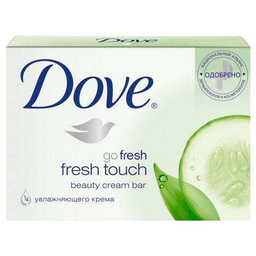 Крем-мыло "Dove" (Дав) прикосновение свежести 75г