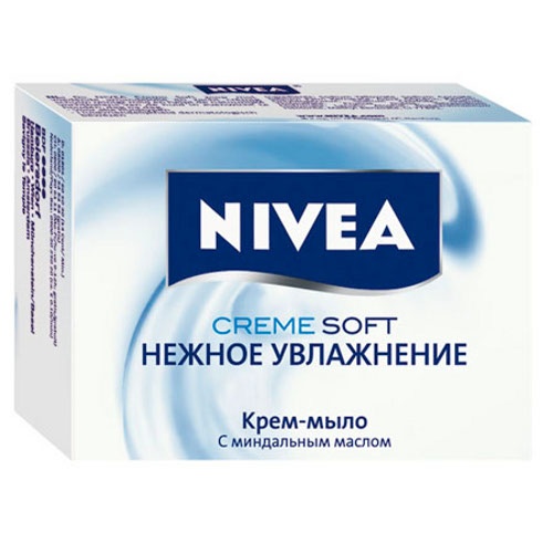 Крем-мыло "Nivea" (Нивея) Soft 100г