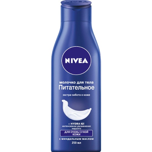 Молочко для тела "Nivea" (Нивея) питательное для сухой кожи 250мл