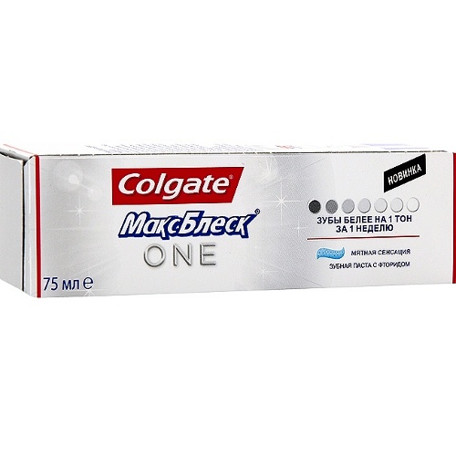 Зубная паста "Colgate" (Колгейт) МаксБлеск-ONE 75мл