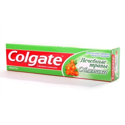 Зубная паста "Colgate" (Колгейт) лечебные травы облепиха 100 мл