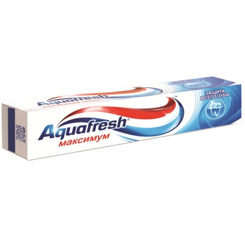 Зубная паста "Aquafresh" (Аквафреш) максимум 100мл