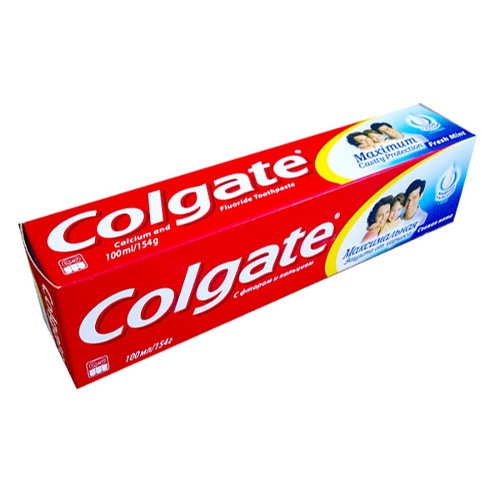 Зубная паста "Colgate" (Колгейт) максимальная защита мята 100мл Бразилия