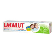 Зубная паста "Lacalut" (Лакалют) Кидс детская от 4 до 8 лет для молочных и постоянных зубов без сахара с мятным вкусом 50мл Германия