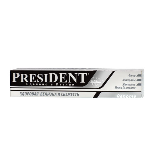 Зубная паста "President" (Президент) Renome 75мл