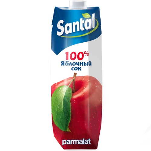 Сок "Santal" (Сантал) яблоко 1