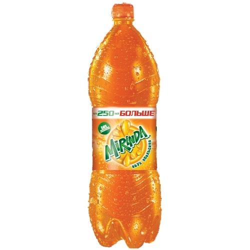 Напиток "Mirinda" (Миринда) Refreshing апельсин газированный 2
