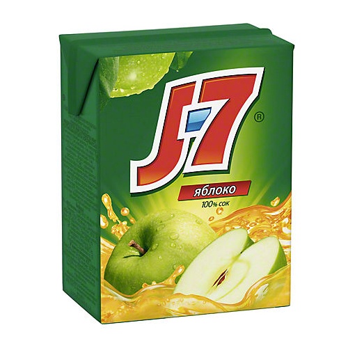 Сок "J-7" зеленое яблоко 0