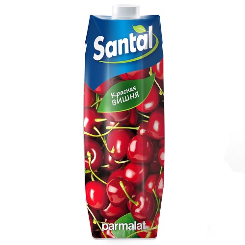 Напиток сокосодержащий "Santal" (Сантал) Red Line вишня 1