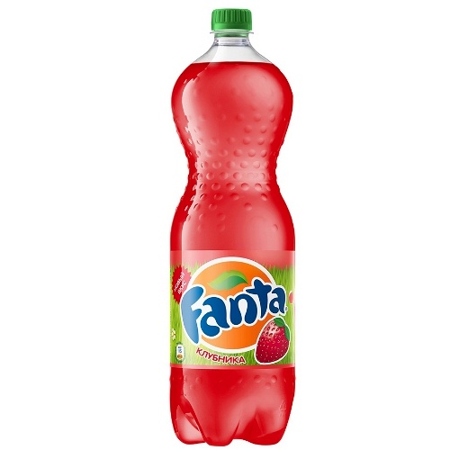 Напиток "Fanta" (Фанта) клубника газированный 1