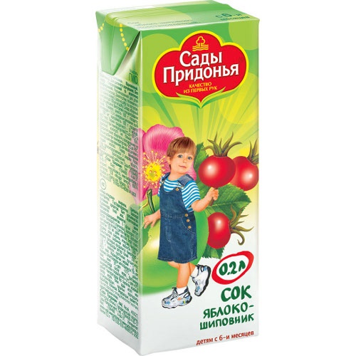 Сок "Сады Придонья" яблоко-шиповник 0