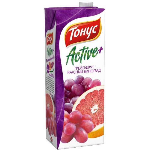 Нектар "Тонус" Актив+ грейпфрут красный виноградный 1