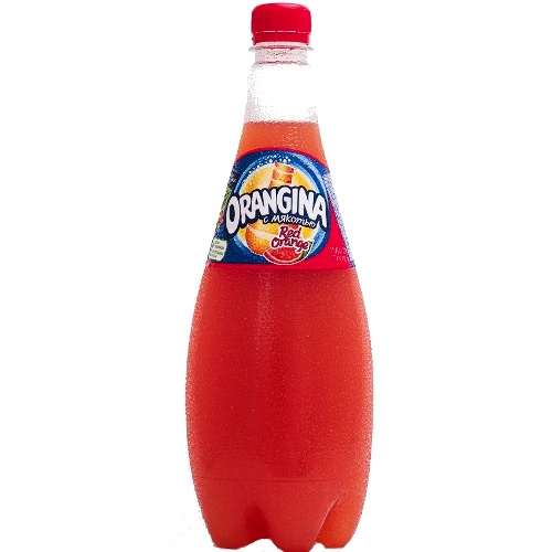 Напиток сокосодержащий "Orangina" (Оранджина) красный апельсин газированный 1