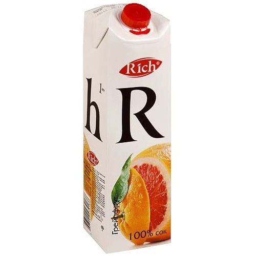 Сок "Rich" (Рич) грейпфрут 1