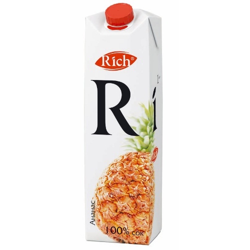 Сок "Rich" (Рич) ананас 100% 1л