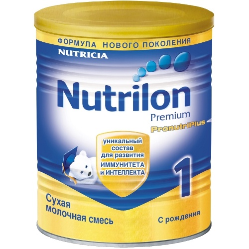 Детское питание "Nutrilon-1" (Нутрилон-1) с пребиотиками от 0 до 12 месяцев 400г сухая молочная смесь ж/б