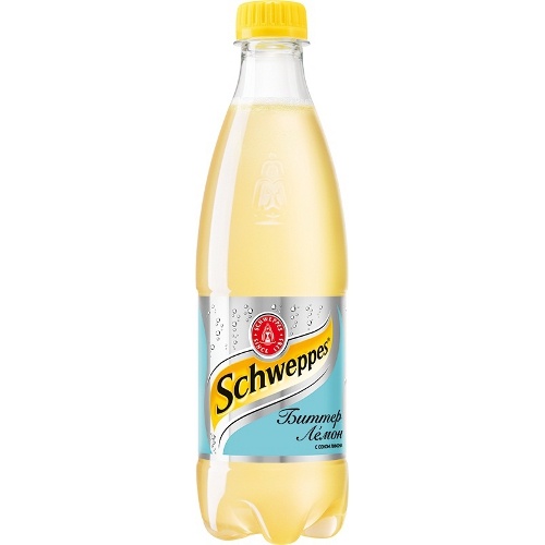 Напиток "Schweppes" (Швеппс) Биттер Лемон газированный 0