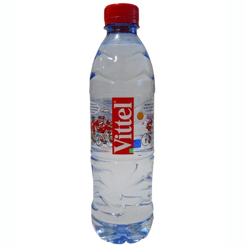 Вода минеральная "Vittel" (Виттель) негазированная 1л пластиковая бутылка