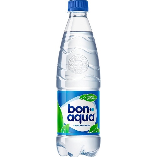 Вода питьевая "Bon Aqua" (Бон Аква) газированная 0
