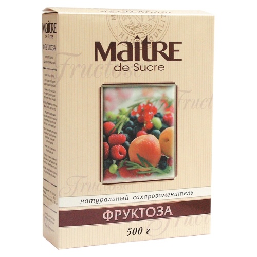 Фруктоза "Maitre" (Мэтр) 500г карт.коробка