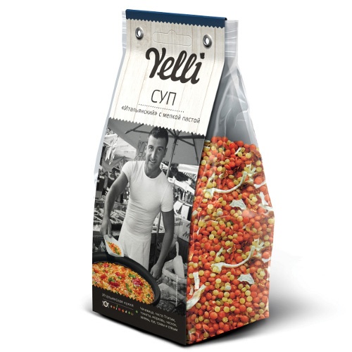 Смесь готовая "Yelli" (Елли) Суп Итальянский с мелкой пастой 250г