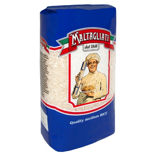 Крупа Рис "Maltagliati" (Мальтальяти) круглозернистый 900г Россия