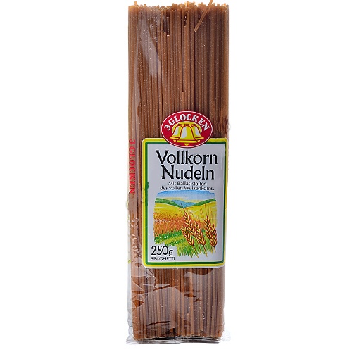 Макаронные изделия "3-Glocken" (3-Глокен) Vollkorn Nudeln диетические спагетти 250г Германия