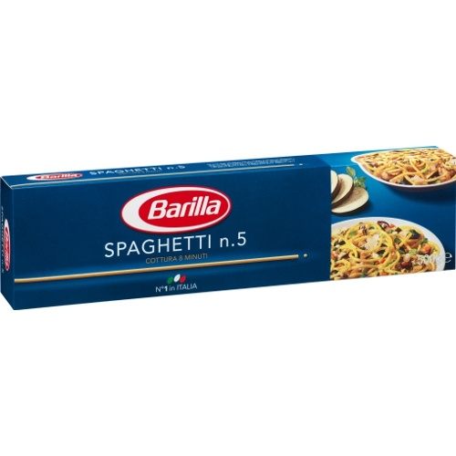 Макаронные изделия "Barilla" (Барилла) №005 спагетти 500г Италия