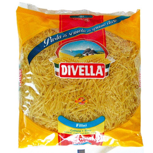 Макаронные изделия "Divella" (Дивелла) филини (вермишель) 500г