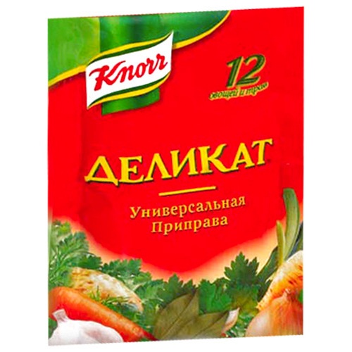 Приправа "Knorr" (Кнорр) деликат универсальная 75г пакет