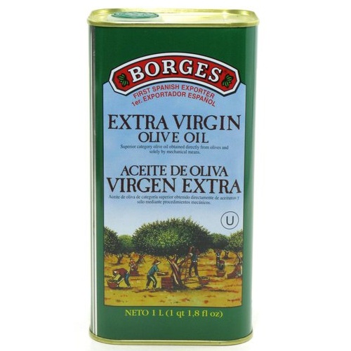 Масло оливковое "Borges" (Боргес) Extra Virgin 1л жесть Испания