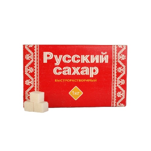 Сахар "Русский сахар" рафинад к/кор 1кг Россия