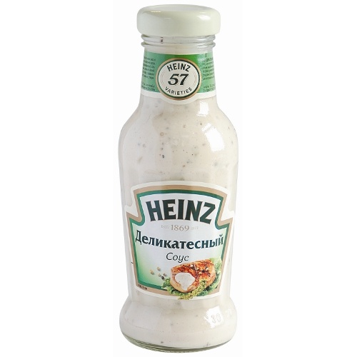 Соус "Heinz" (Хайнц) деликатесный 250г ст.бут