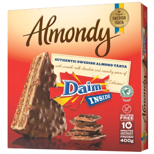 Торт замороженный "Almondy" (Алмонди) Миндальный Дайм 400г