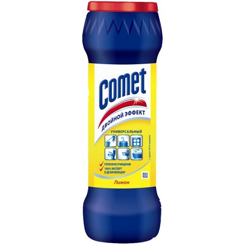 Порошок чистящий "Comet" (Комет) лимон 475г банка