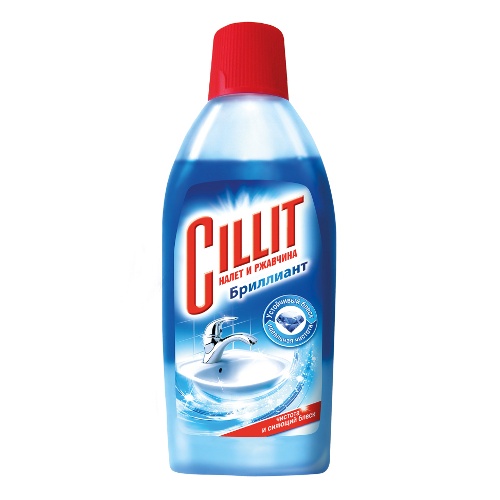 Средство чистящее "Cillit" (Силит) Бриллиант для удаления известкового налета и ржавчины 450мл пл.бутылка
