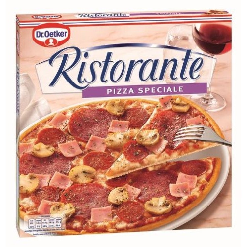 Пицца "Ristorante" (Ристоранте) Специале Ассорти 330г Dr.Oetker к/уп