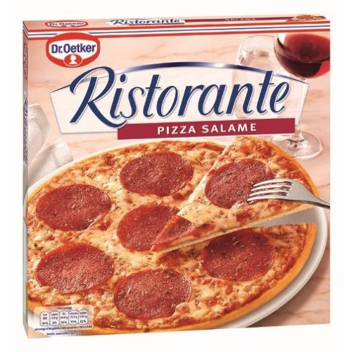 Пицца "Ristorante" (Ристоранте) Салями 320г Dr.Oetker к/уп