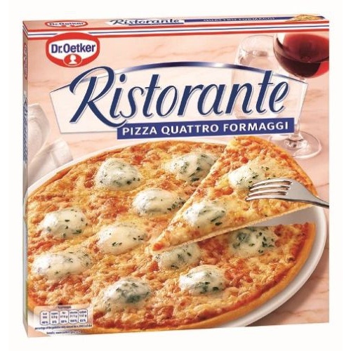 Пицца "Ristorante" (Ристоранте) 4 вида сыра 340г Dr.Oetker к/уп