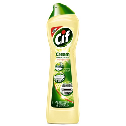 Средство чистящее "Cif" (Сиф) крем Актив Лимон 250мл