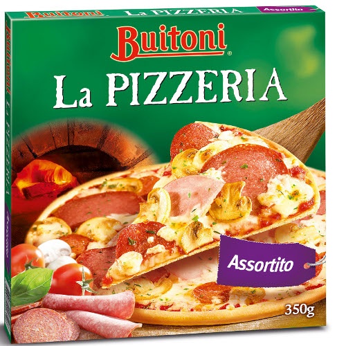 Пицца "Buitoni La Pizzeria" (Буитони Ла Пиццерия) Ассортито 350г замороженная
