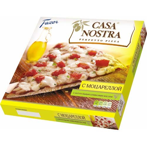 Пицца "Casa Nostra" (Каса Ностра) с моцареллой 350г коробка