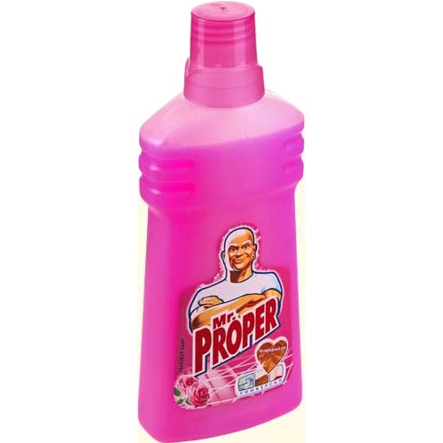 Моющая жидкость "Mr. Proper" (Мистер Пропер) Роза 500мл пл.бутылка Россия